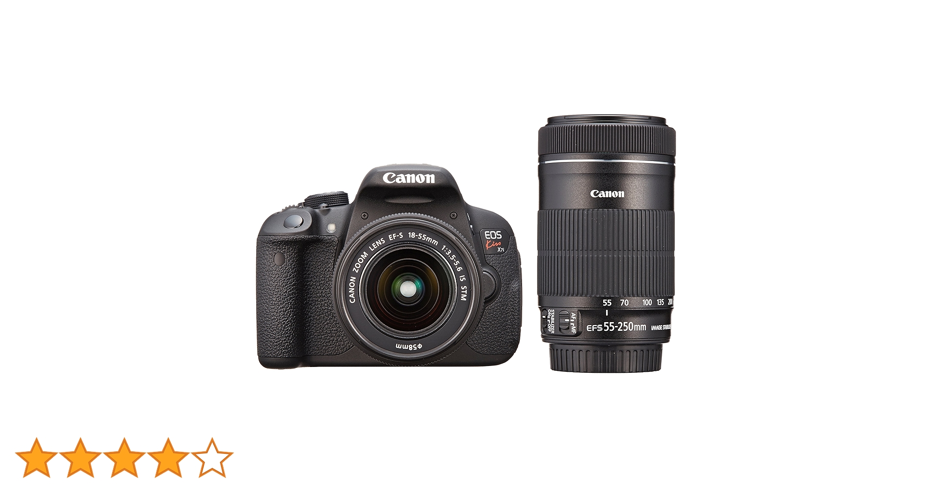 Amazon.co.jp: Canon デジタル一眼レフカメラ EOS Kiss X7i ダブル